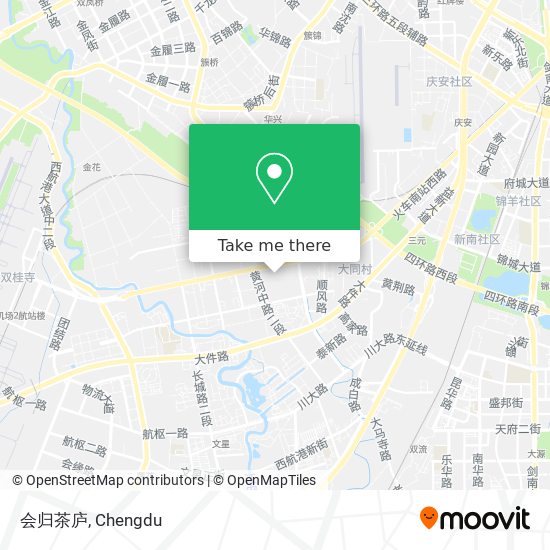会归茶庐 map