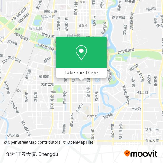 华西证券大厦 map