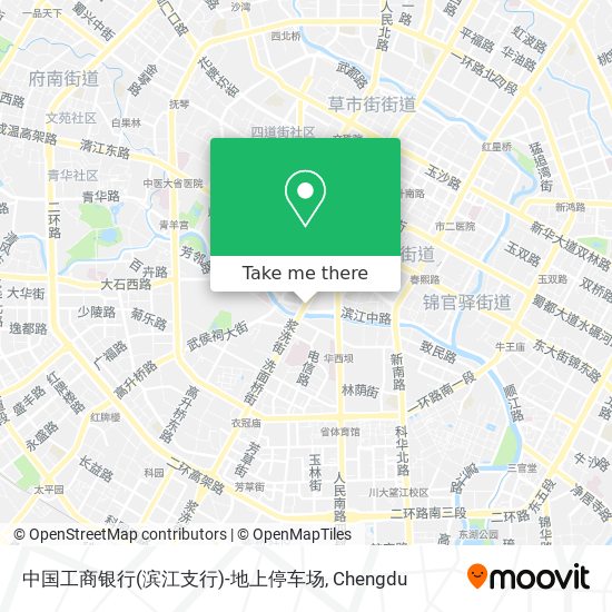中国工商银行(滨江支行)-地上停车场 map