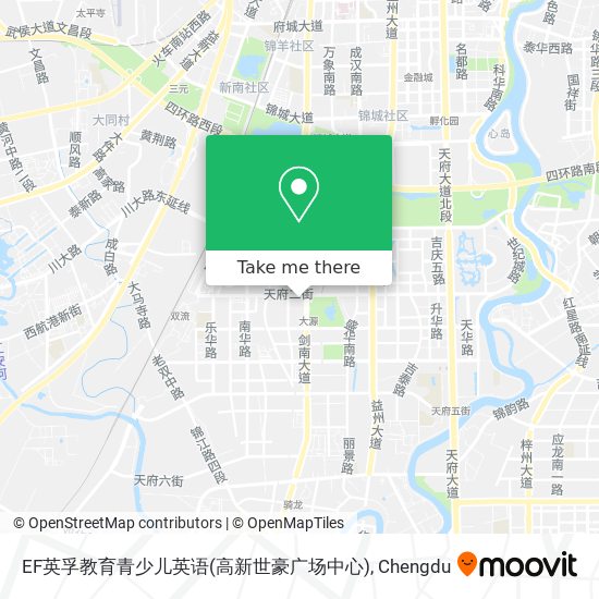 EF英孚教育青少儿英语(高新世豪广场中心) map