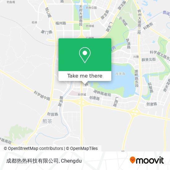 成都热热科技有限公司 map