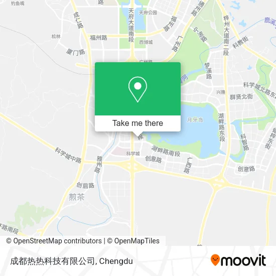 成都热热科技有限公司 map