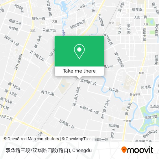 双华路三段/双华路四段(路口) map