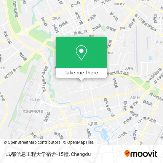 成都信息工程大学宿舍-15幢 map