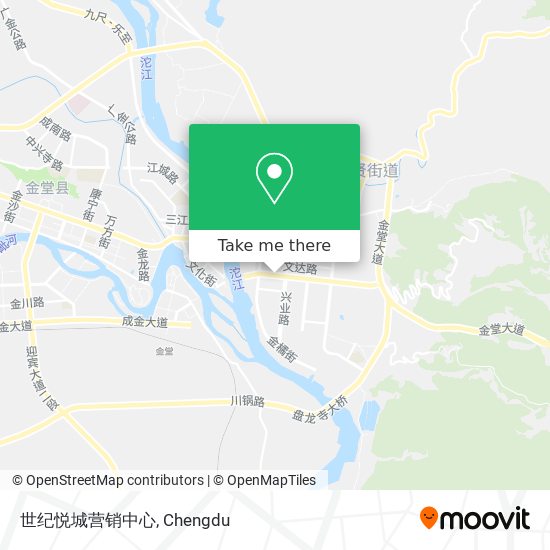 世纪悦城营销中心 map
