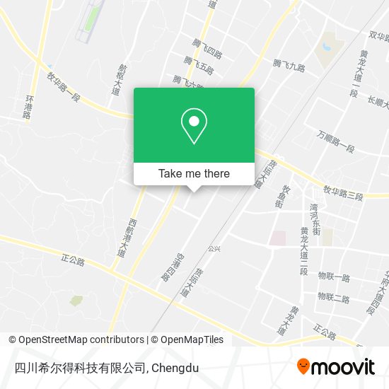 四川希尔得科技有限公司 map