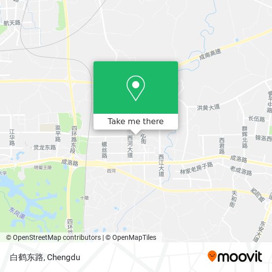 白鹤东路 map