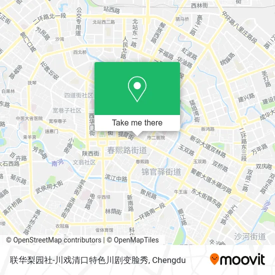 联华梨园社-川戏清口特色川剧变脸秀 map