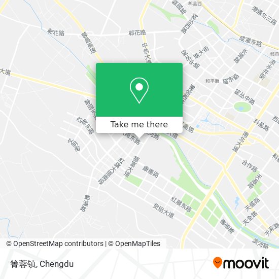 箐蓉镇 map