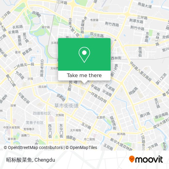 昭标酸菜鱼 map