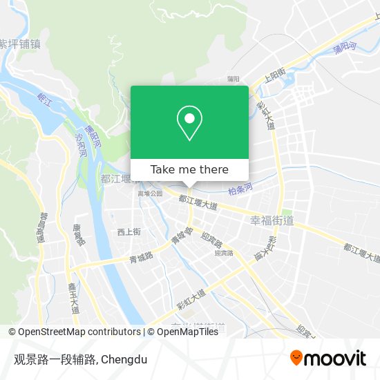 观景路一段辅路 map