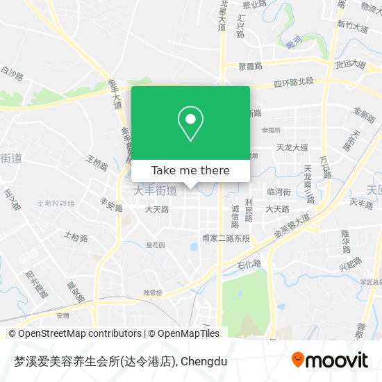 梦溪爱美容养生会所(达令港店) map