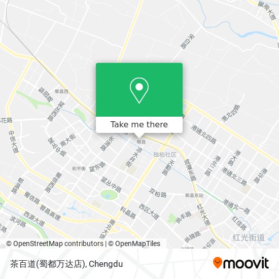 茶百道(蜀都万达店) map