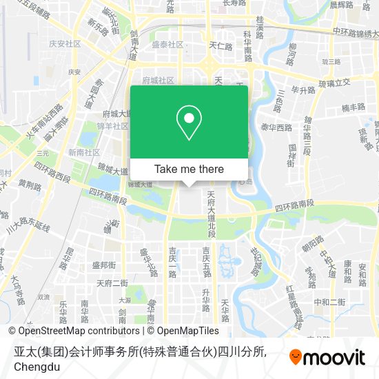 亚太(集团)会计师事务所(特殊普通合伙)四川分所 map