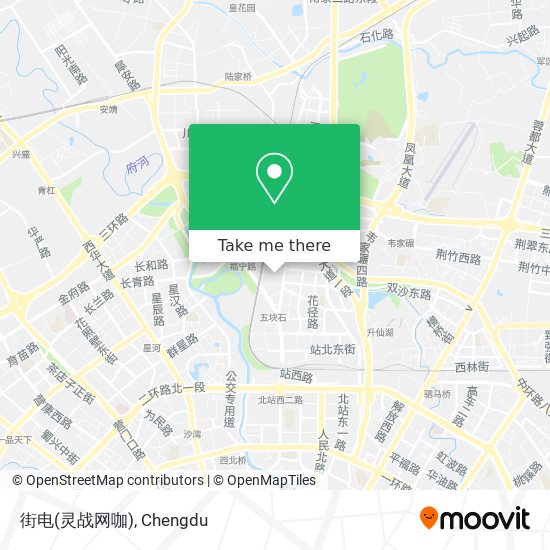 街电(灵战网咖) map