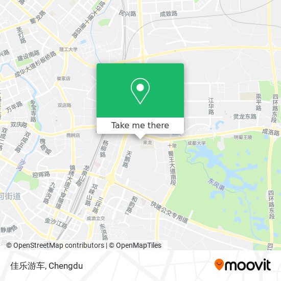 佳乐游车 map