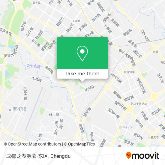 成都龙湖源著-东区 map