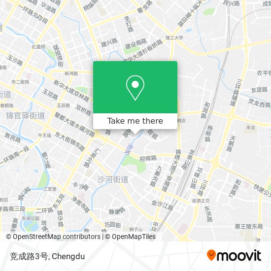 竞成路3号 map