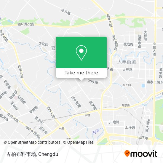 古柏布料市场 map