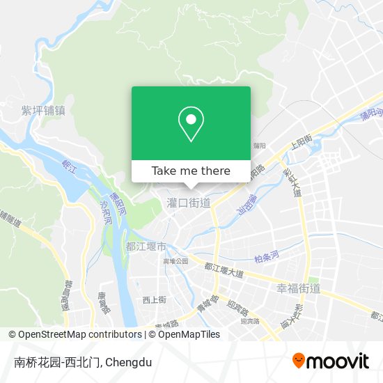 南桥花园-西北门 map