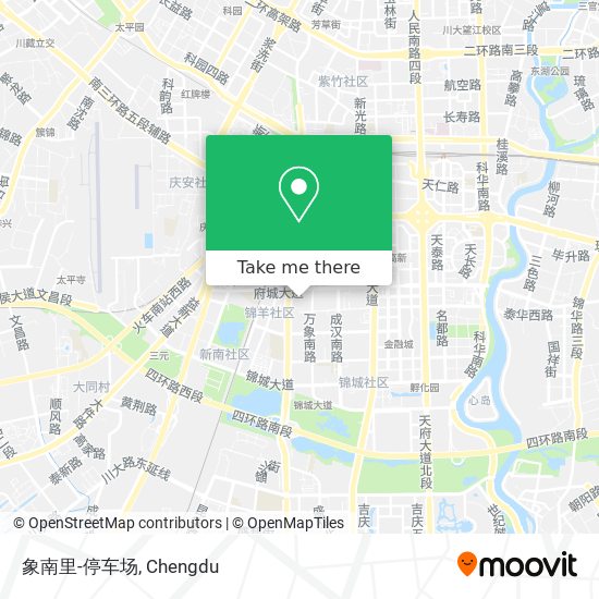 象南里-停车场 map