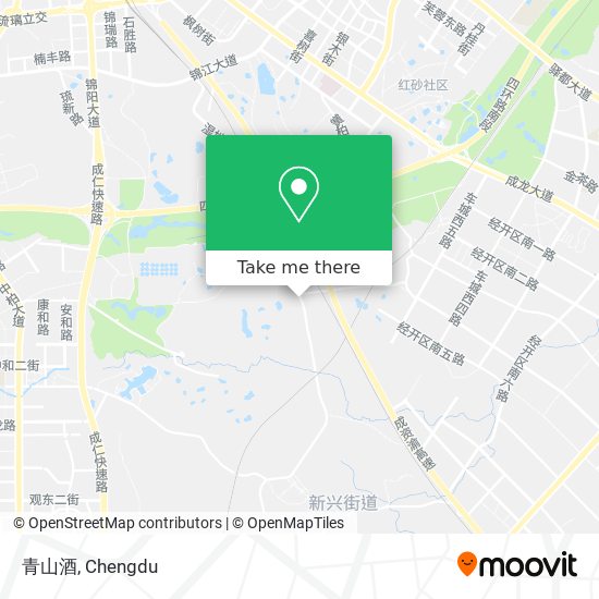 青山酒 map