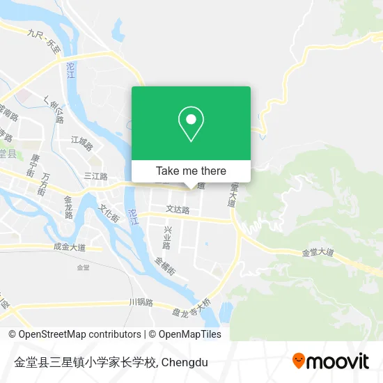 金堂县三星镇小学家长学校 map