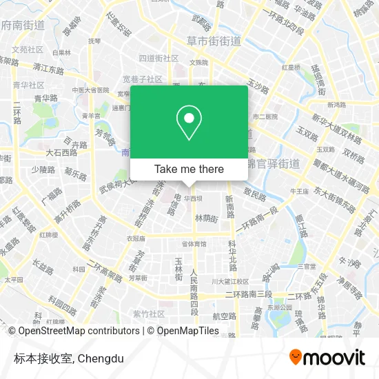 标本接收室 map