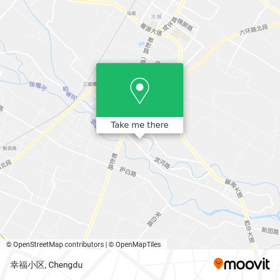 幸福小区 map