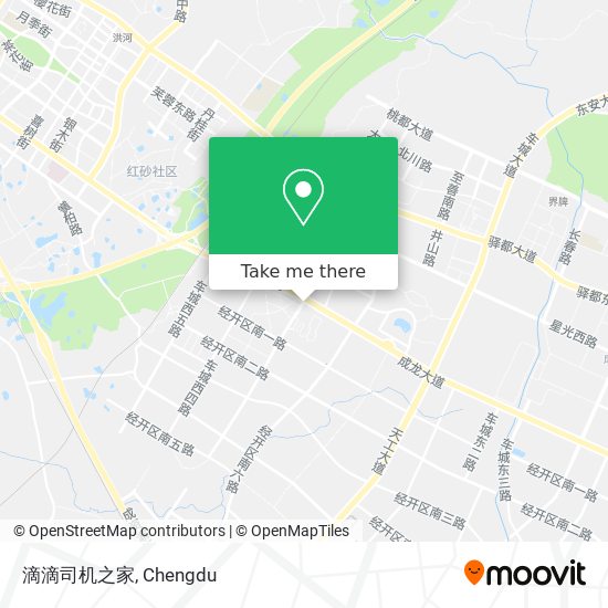滴滴司机之家 map