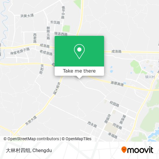 大林村四组 map