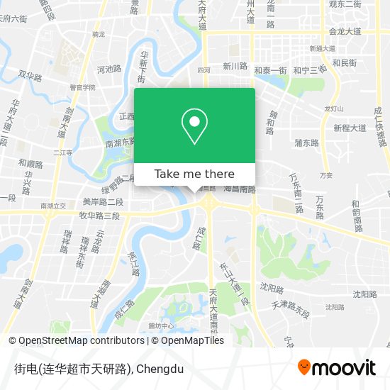 街电(连华超市天研路) map