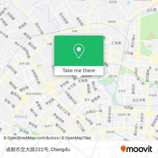 成都市交大路222号 map