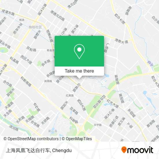 上海凤凰飞达自行车 map