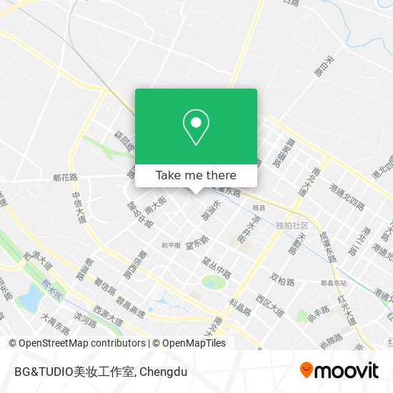 BG&TUDIO美妆工作室 map