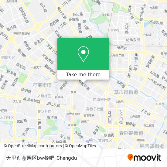 无里创意园区bw餐吧 map