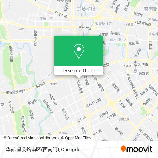 华都·星公馆南区(西南门) map