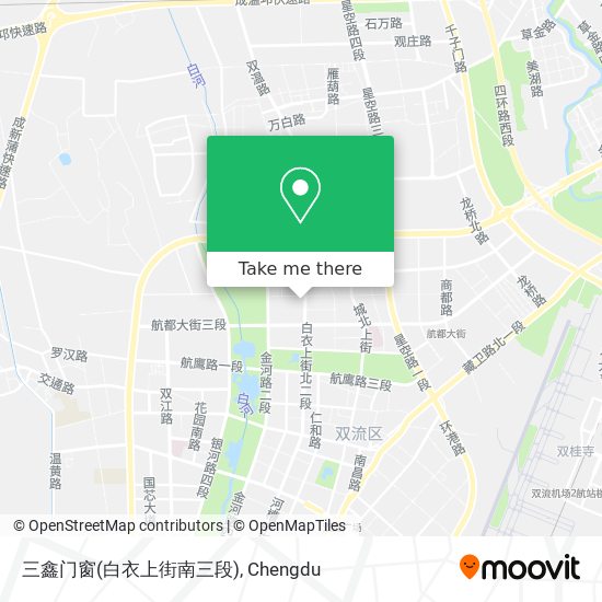 三鑫门窗(白衣上街南三段) map