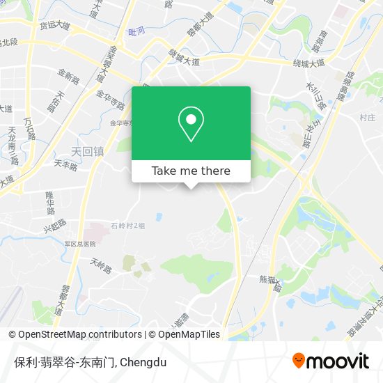 保利·翡翠谷-东南门 map