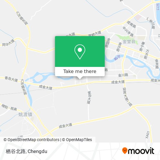 栖谷北路 map