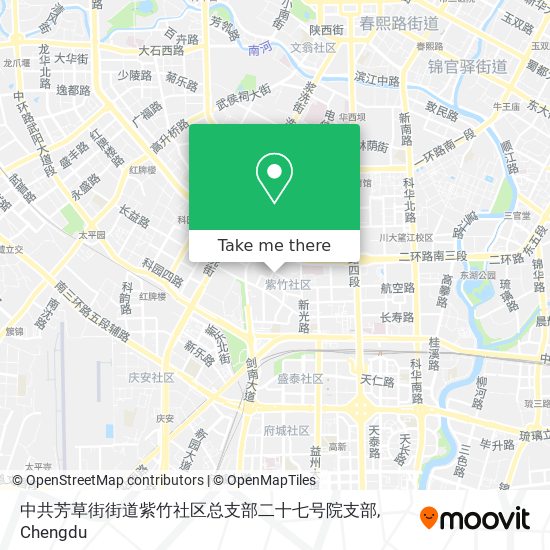 中共芳草街街道紫竹社区总支部二十七号院支部 map