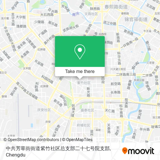 中共芳草街街道紫竹社区总支部二十七号院支部 map