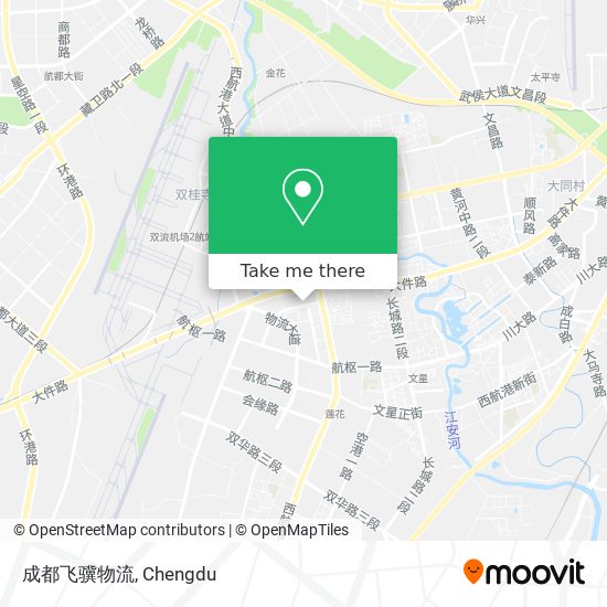 成都飞骥物流 map