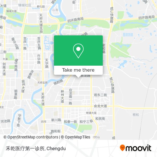 禾乾医疗第一诊所 map