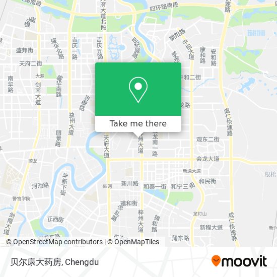 贝尔康大药房 map