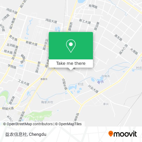 益农信息社 map