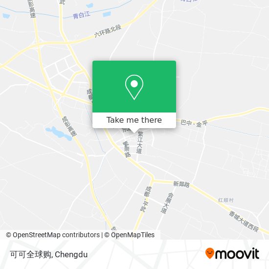 可可全球购 map