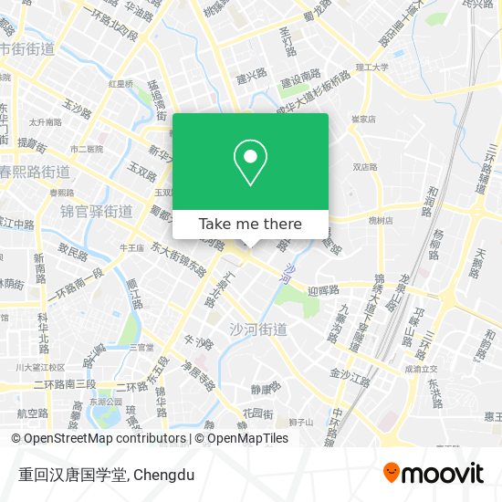 重回汉唐国学堂 map