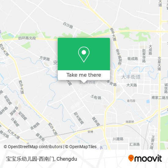 宝宝乐幼儿园-西南门 map