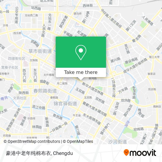 豪港中老年纯棉布衣 map